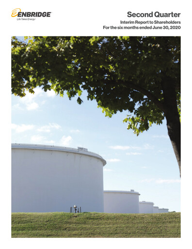 Thumbnail Enbridge Quarterly Report 2020-q2