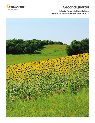 Thumbnail Enbridge Quarterly Report 2021-q2