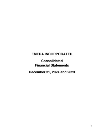 Thumbnail Emera Financial Statement fy2024