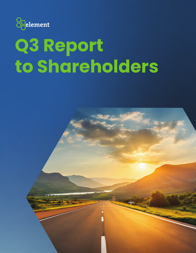 Miniature Element Fleet Management
 Rapport trimestriel 2024-q3