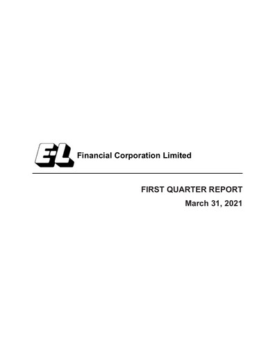 Thumbnail E-L Financial Quarterly Report 2021-q1