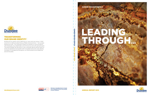 Thumbnail Dundee Precious Metals Annual Report 2012