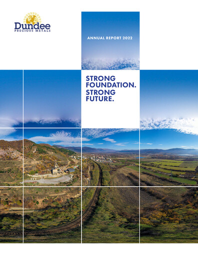 Thumbnail Dundee Precious Metals Annual Report 2022