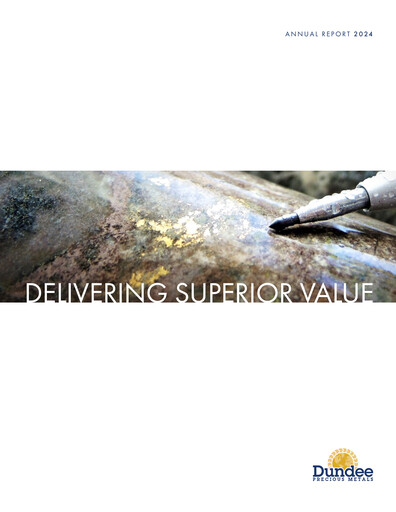 Thumbnail Dundee Precious Metals Annual Report 2024