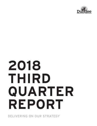 Thumbnail Dundee Precious Metals Quarterly Report 2018-q3