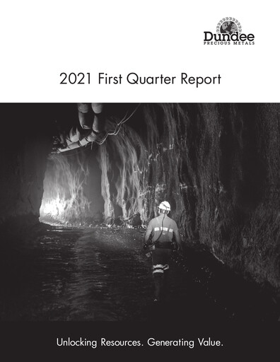Thumbnail Dundee Precious Metals Quarterly Report 2021-q1