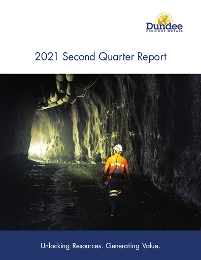 Thumbnail Dundee Precious Metals Quarterly Report 2021-q2
