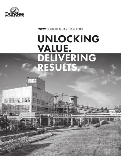 Thumbnail Dundee Precious Metals Quarterly Report 2022-q4