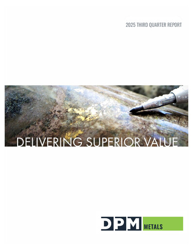 Thumbnail Dundee Precious Metals Quarterly Report 2025-q3