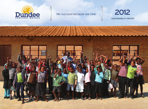 Thumbnail Dundee Precious Metals Sustainability Report 2012