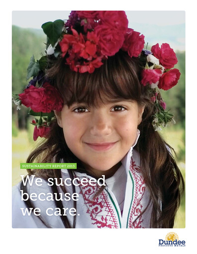 Thumbnail Dundee Precious Metals Sustainability Report 2013