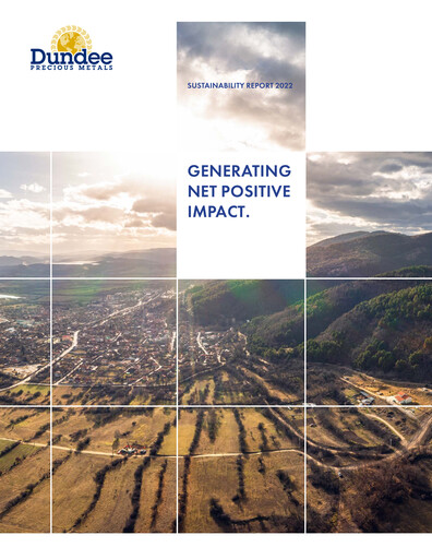Thumbnail Dundee Precious Metals Sustainability Report 2022