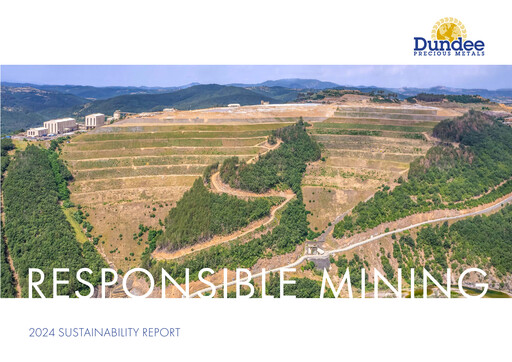 Thumbnail Dundee Precious Metals Sustainability Report 2024