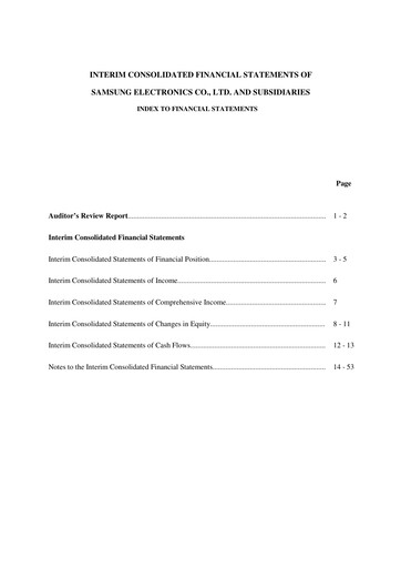 Thumbnail Samsung Half-year Report 2014-h1