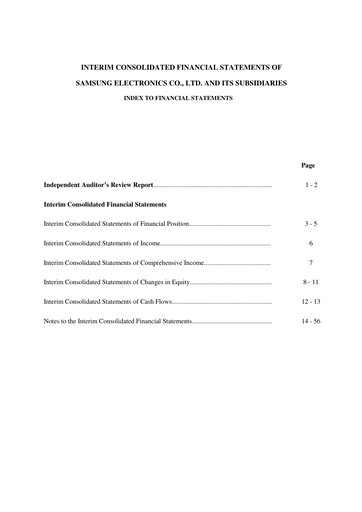 Thumbnail Samsung Half-year Report 2016-h1