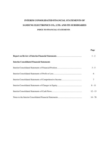 Thumbnail Samsung Half-year Report 2017-h1