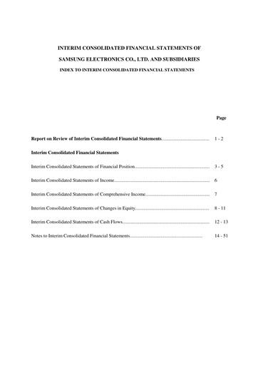 Thumbnail Samsung Quarterly Report 2014-q1