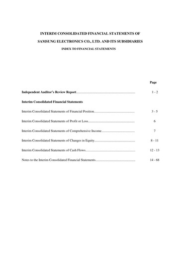 Thumbnail Samsung Quarterly Report 2017-q1