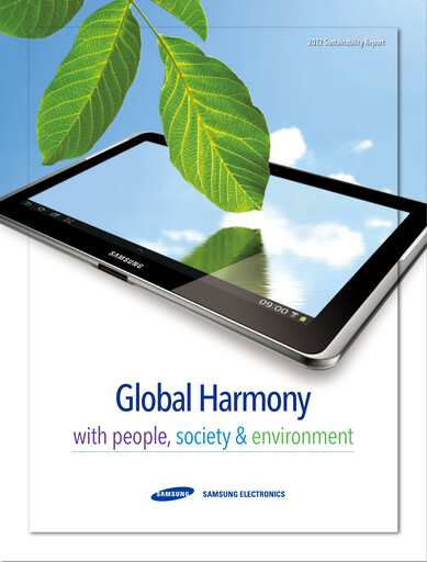 Vorschaubild Samsung Nachhaltigkeitsbericht 2012