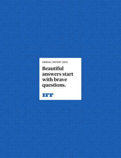 Thumbnail International Flavors & Fragrances
 Annual Report 2015
