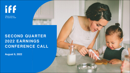 Vorschaubild International Flavors & Fragrances
 Quartalsbericht 2022-q2