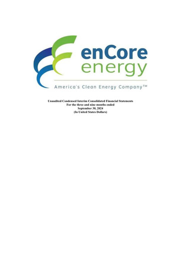 Thumbnail enCore Energy Quarterly Report 2024-q3