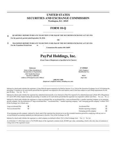 Thumbnail PayPal Quarterly Report 2018-q3