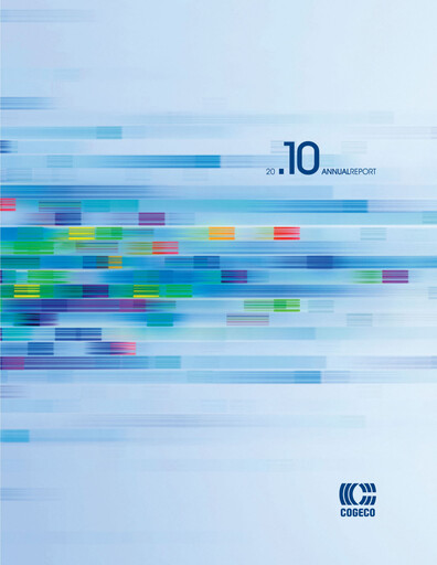 Thumbnail Cogeco Annual Report 2010