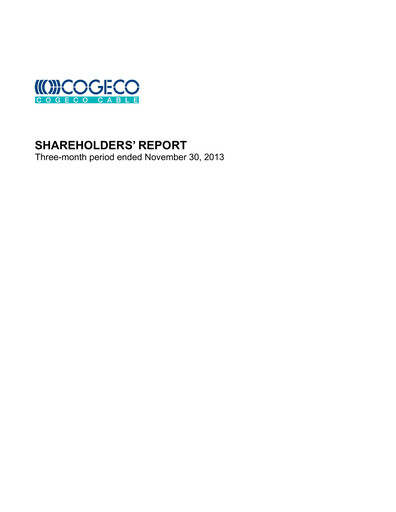 Vorschaubild Cogeco Quartalsbericht 2014-q1
