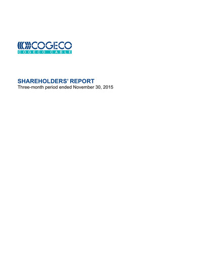 Vorschaubild Cogeco Quartalsbericht 2016-q1