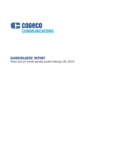 Vorschaubild Cogeco Quartalsbericht 2019-q2