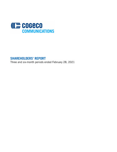 Vorschaubild Cogeco Quartalsbericht 2021-q2