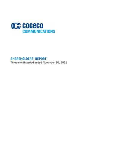 Vorschaubild Cogeco Quartalsbericht 2022-q1