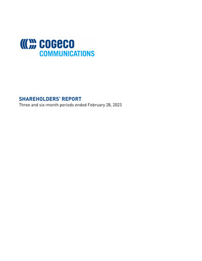 Vorschaubild Cogeco Quartalsbericht 2023-q2