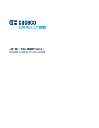 Vorschaubild Cogeco Quartalsbericht 2019-q1