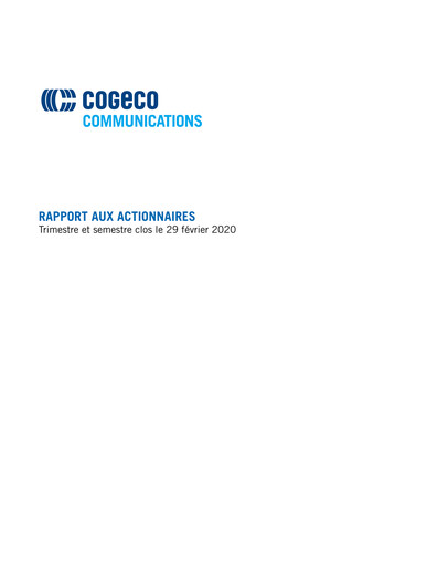 Vorschaubild Cogeco Quartalsbericht 2020-q2
