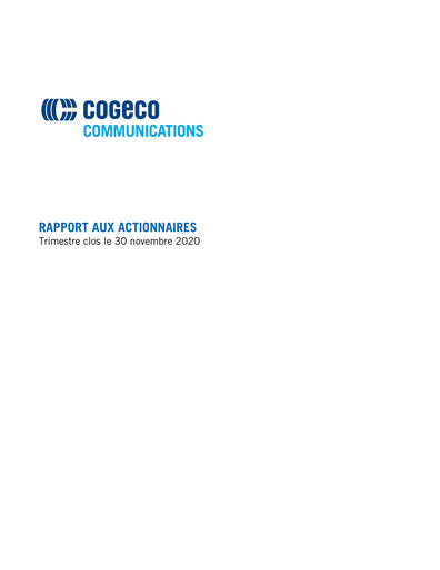Vorschaubild Cogeco Quartalsbericht 2021-q1