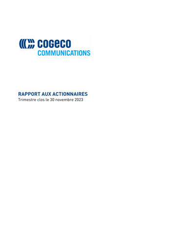 Vorschaubild Cogeco Quartalsbericht 2024-q1