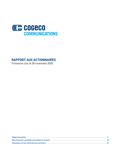Vorschaubild Cogeco Quartalsbericht 2026-q1