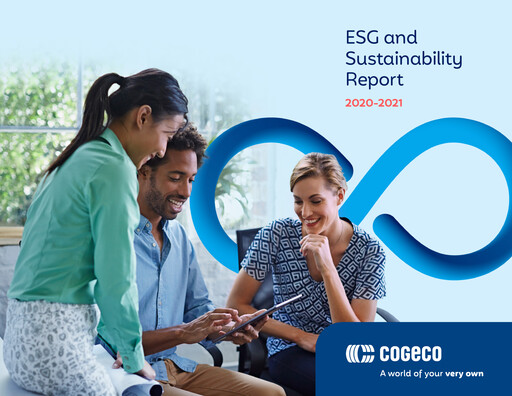 Thumbnail Cogeco Sustainability Report 2020-2021