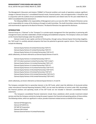 Thumbnail Clairvest Group Financial Report 2024