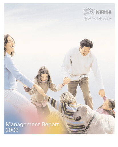 Thumbnail Nestlé Annual Report 2003