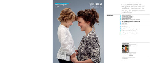 Miniature Nestlé Rapport annuel 2010