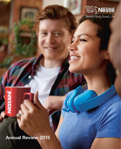 Miniature Nestlé Rapport annuel 2015