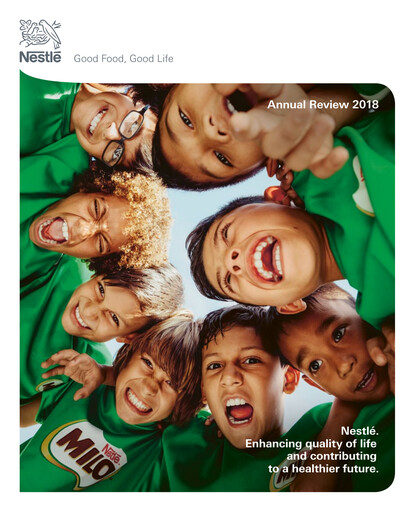 Miniature Nestlé Rapport annuel 2018