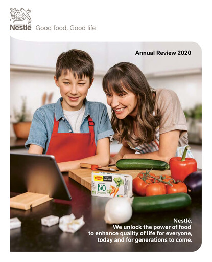 Miniature Nestlé Rapport annuel 2020