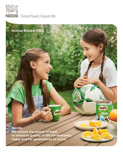 Miniature Nestlé Rapport annuel 2023