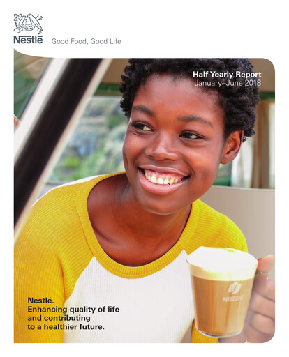 Miniature Nestlé Rapport semestriel 2018-h1