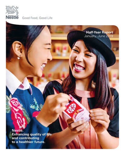 Miniature Nestlé Rapport semestriel 2019-h1