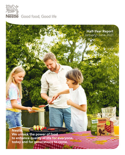 Miniature Nestlé Rapport semestriel 2021-h1